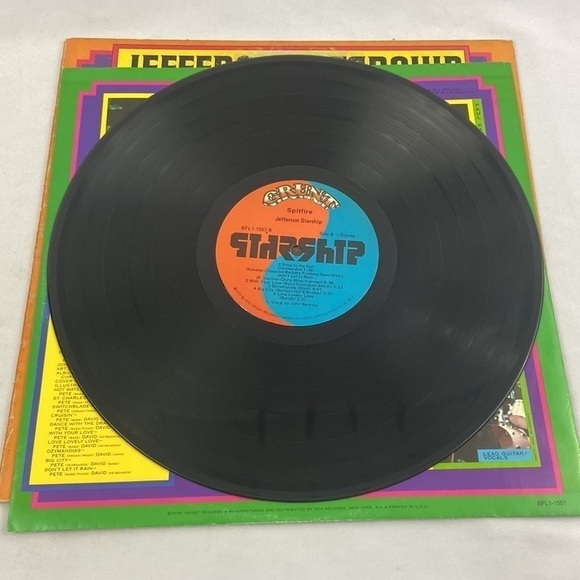 Jefferson Starship Spitfire 1976 Vinyl Record LP - Picture 7 of 9